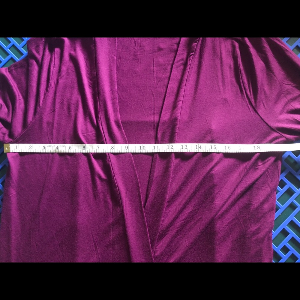 🍭 NWT Plum Cardigan - Picture 3 of 3